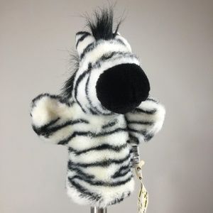 Vintage Zebra Hand Puppet RARE